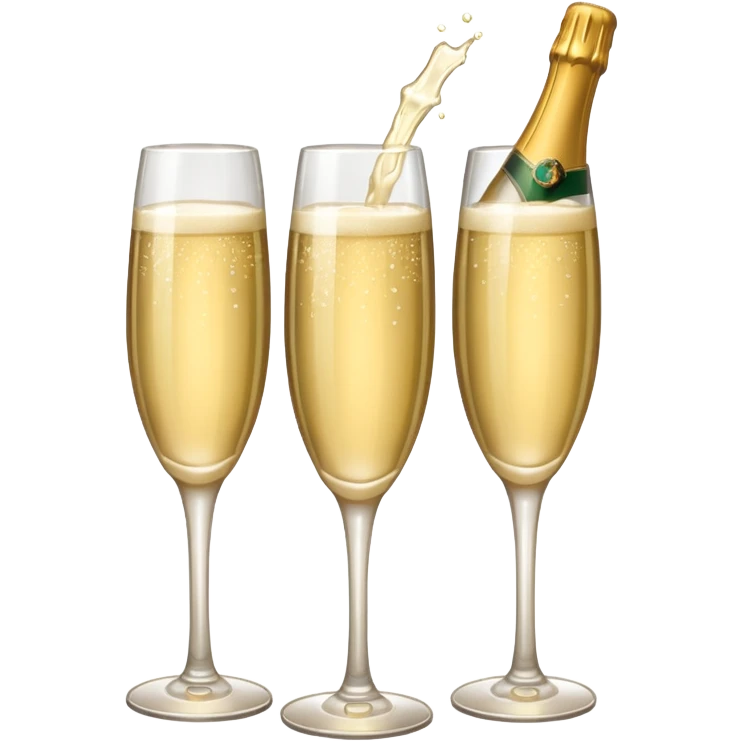champagne emoji