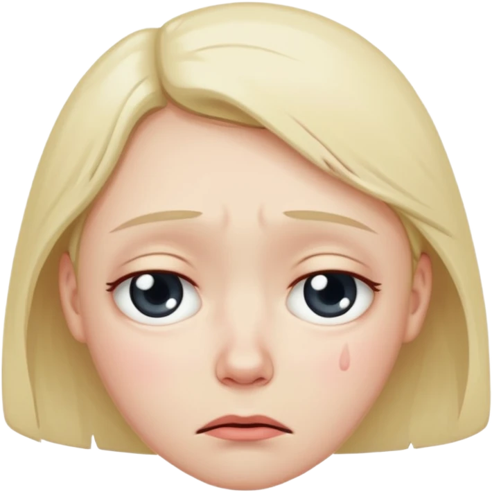 Sad emoji