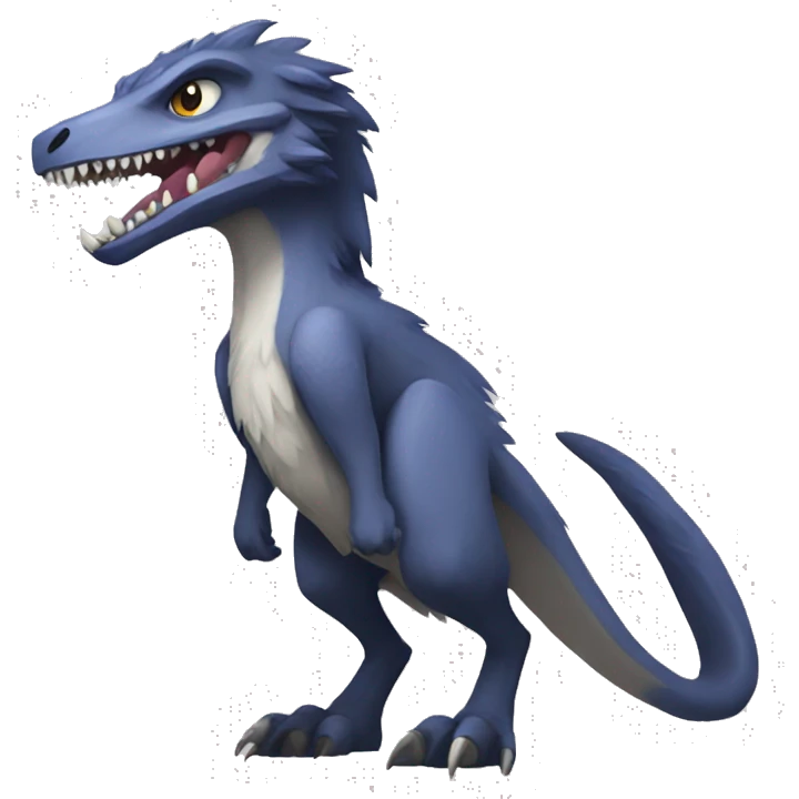 Sergal-raptor emoji