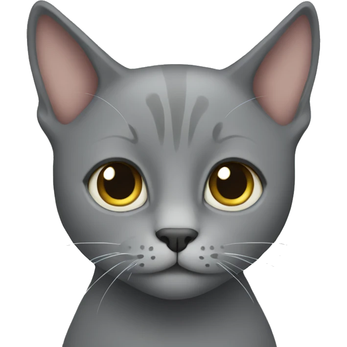 grey cat emoji