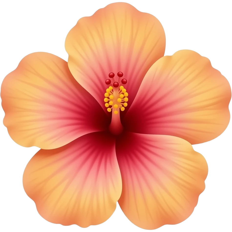 hawiian flower emoji