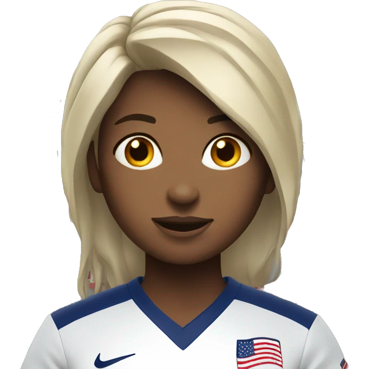 USA woman soccer emoji