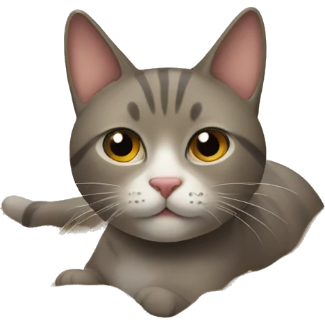 Cat at the beach emoji