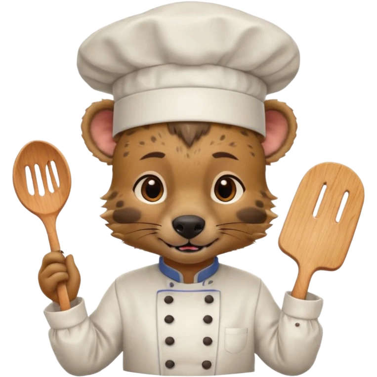 chef hyena emoji