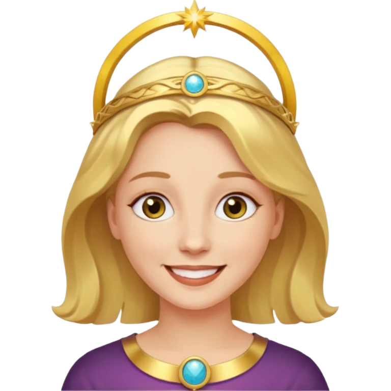 Rhonda McGibbon with halo emoji