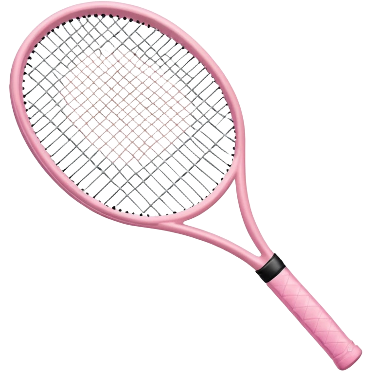 light pink tennis racket  emoji