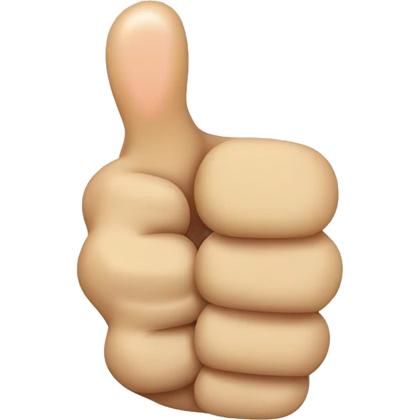 Thumbs up emoji