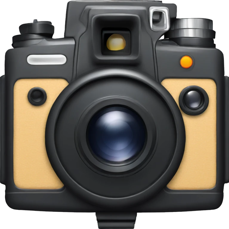 disposable camera front view emoji