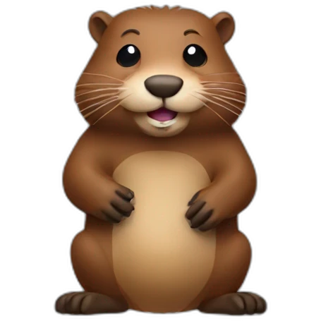 Beaver emoji