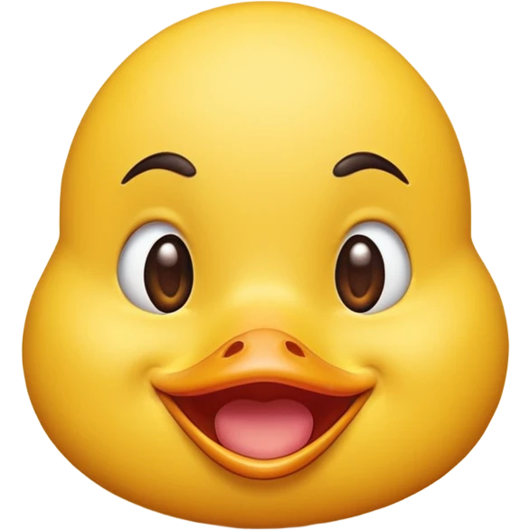an emoji doing duck lips and puffing its cheeks  emoji