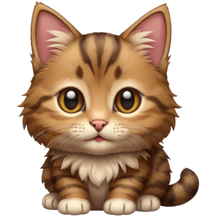 Brown Tabby Kitten emoji
