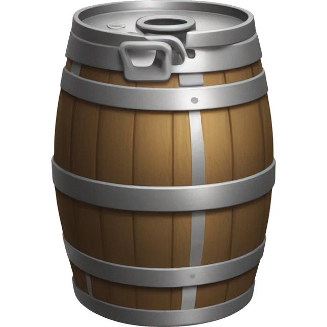 keg of beer tapped emoji