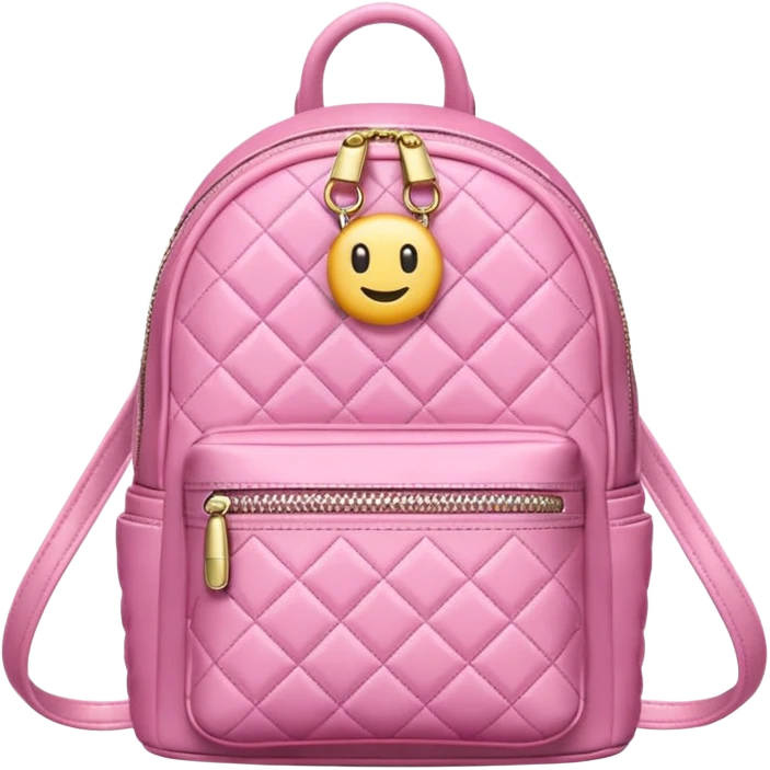 Mini fashion backpack emoji