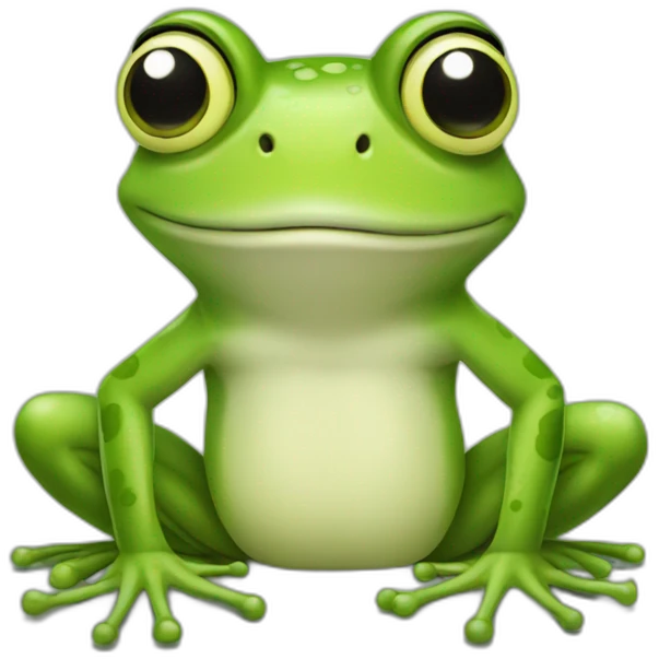 frog-smiling-zen emoji