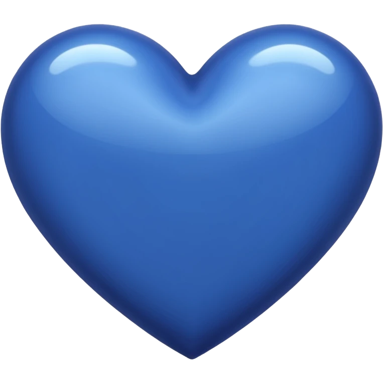 Indigo heart emoji