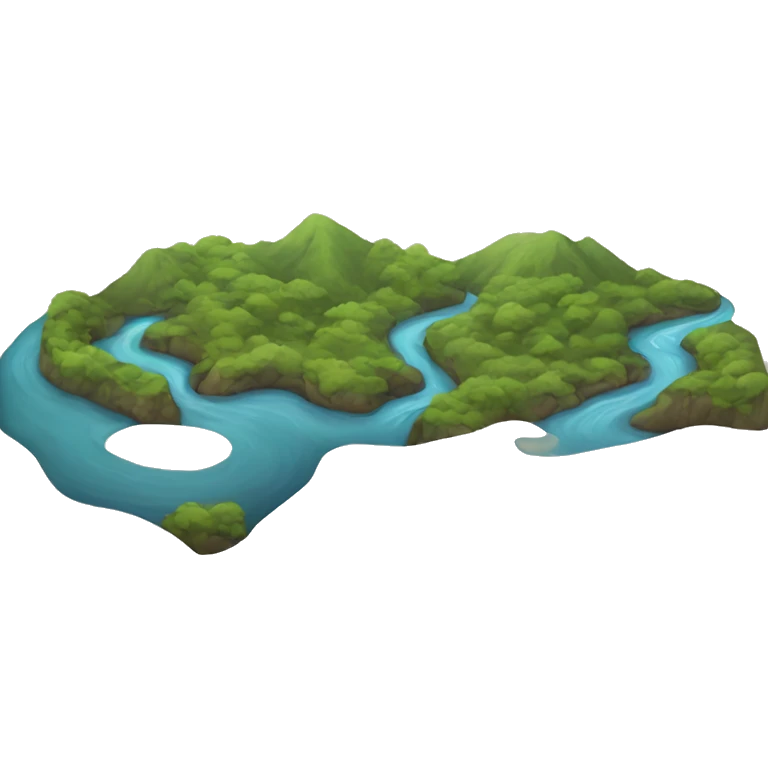 A river emoji