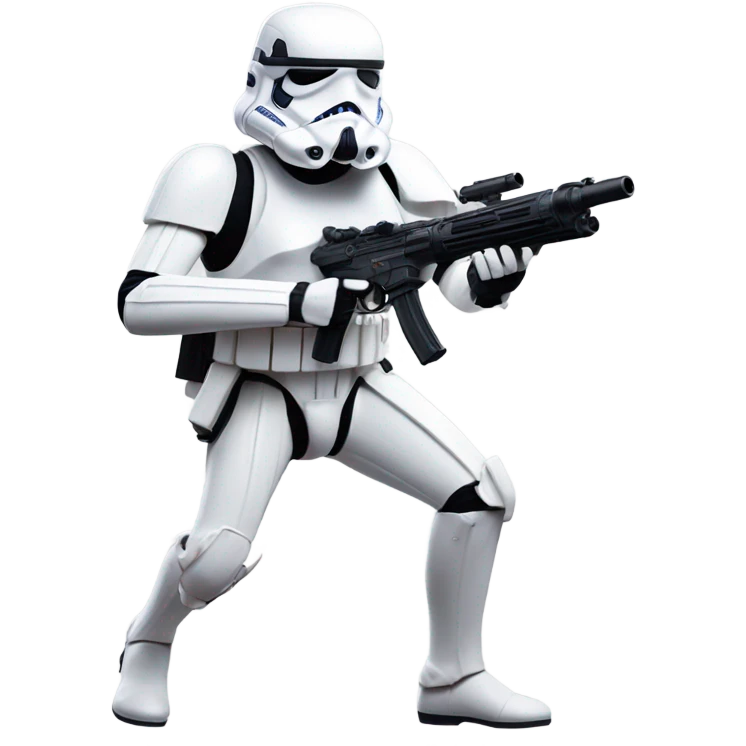 A stormtrooper fighting for the rebels  emoji