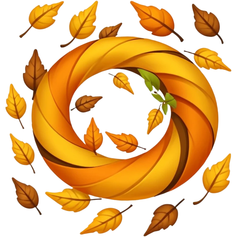 Wind Blowing Leaves emoji