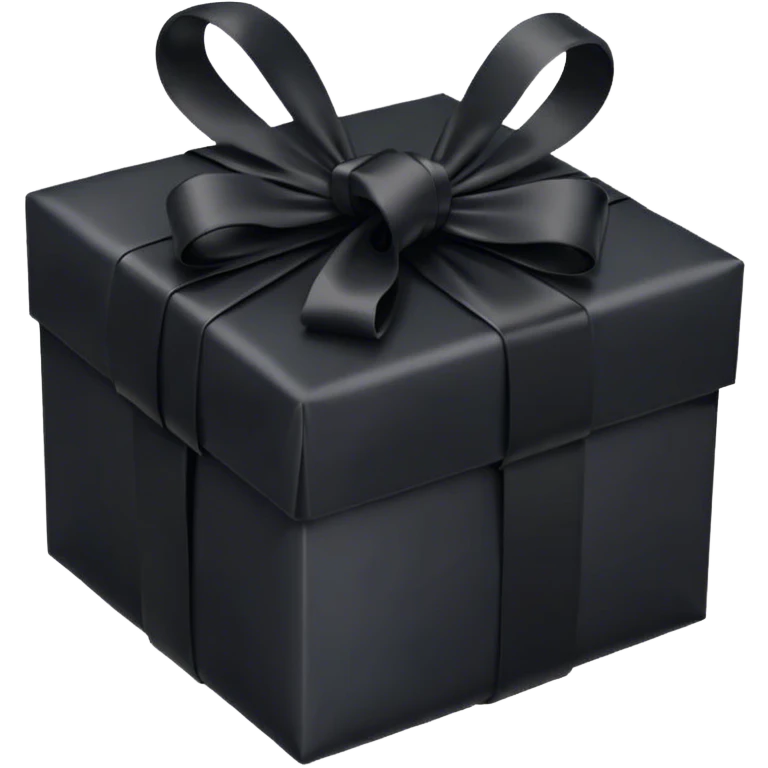 Black Present emoji