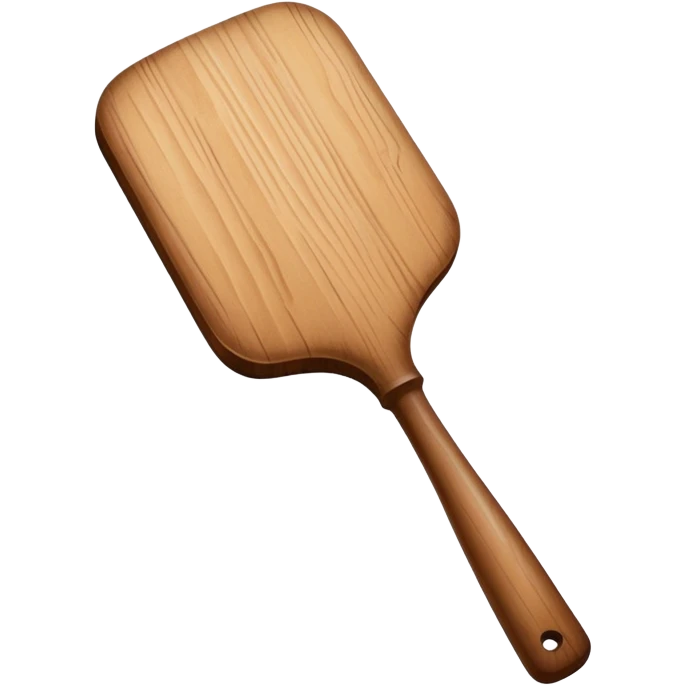 hand holding a paddle emoji