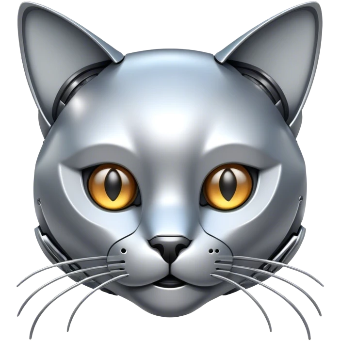 robot cat artist  emoji