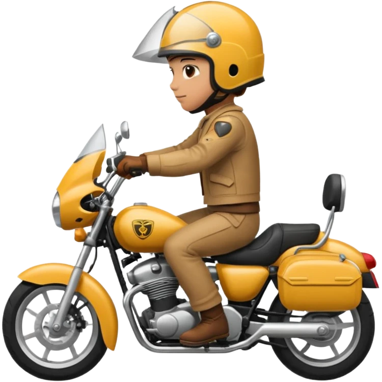 a motor bike rideng emoji emoji