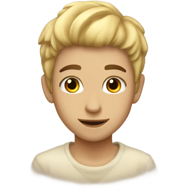 Corazon beige emoji