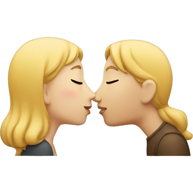 Couple kissing  emoji