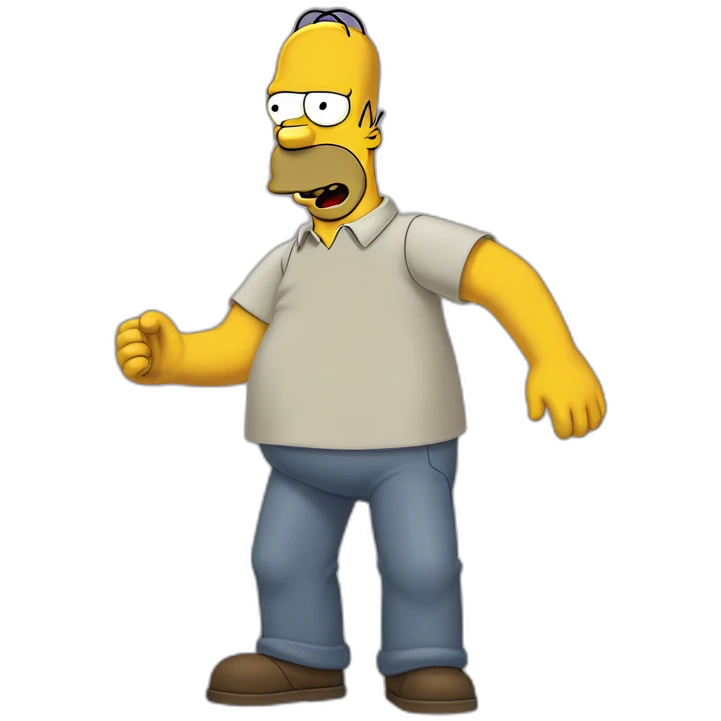 Homer simpson affamé emoji