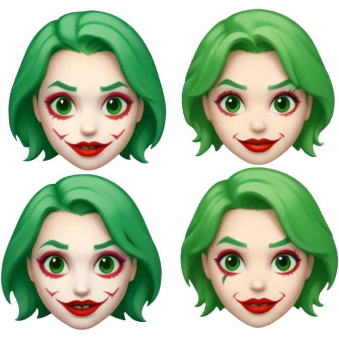 the joker face emoji