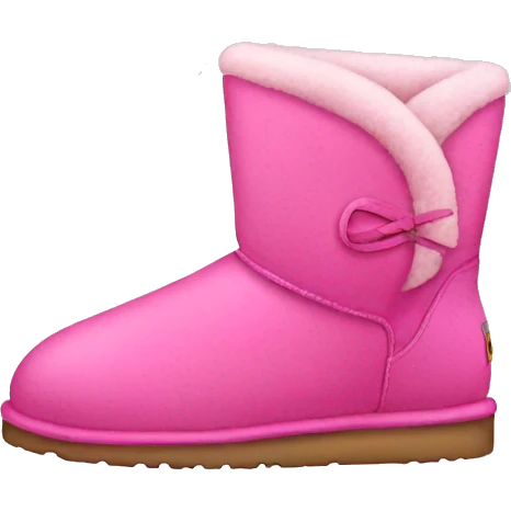 Pink uggs emoji