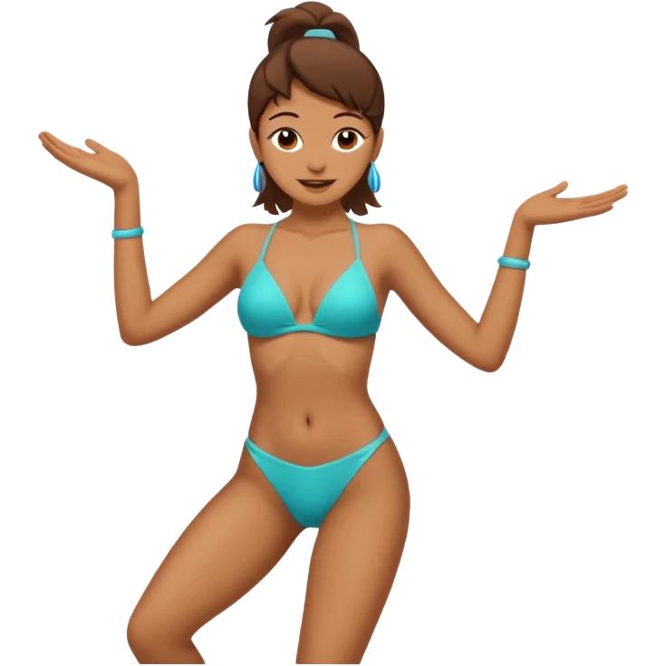 strip dancer icon emoji