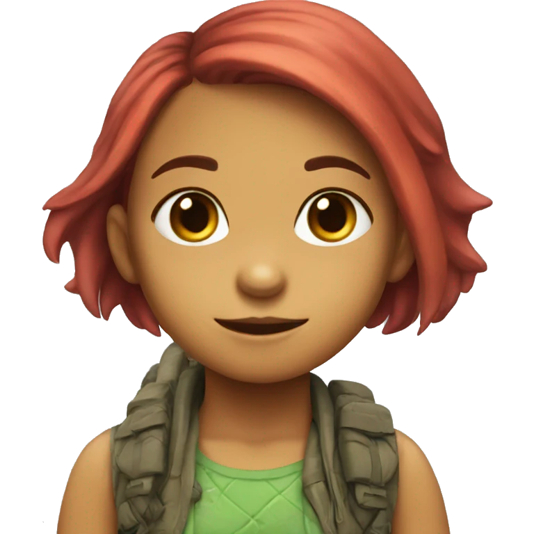 Dinosaur Girl emoji