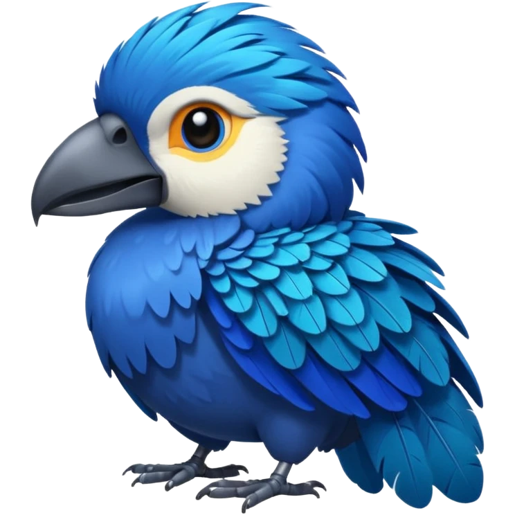 Arara azul emoji