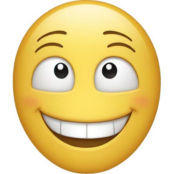 Happy face  emoji