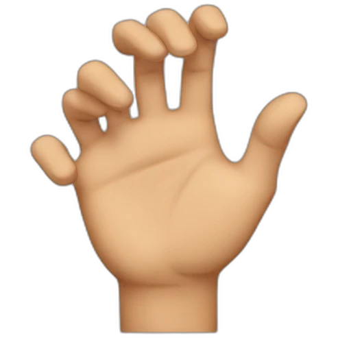 hands grabbing something emoji