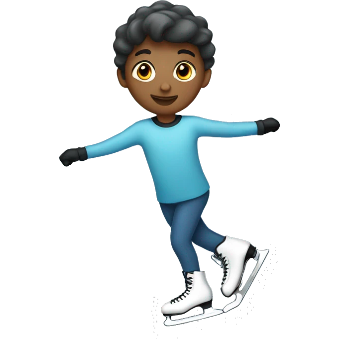 Ice skating  emoji