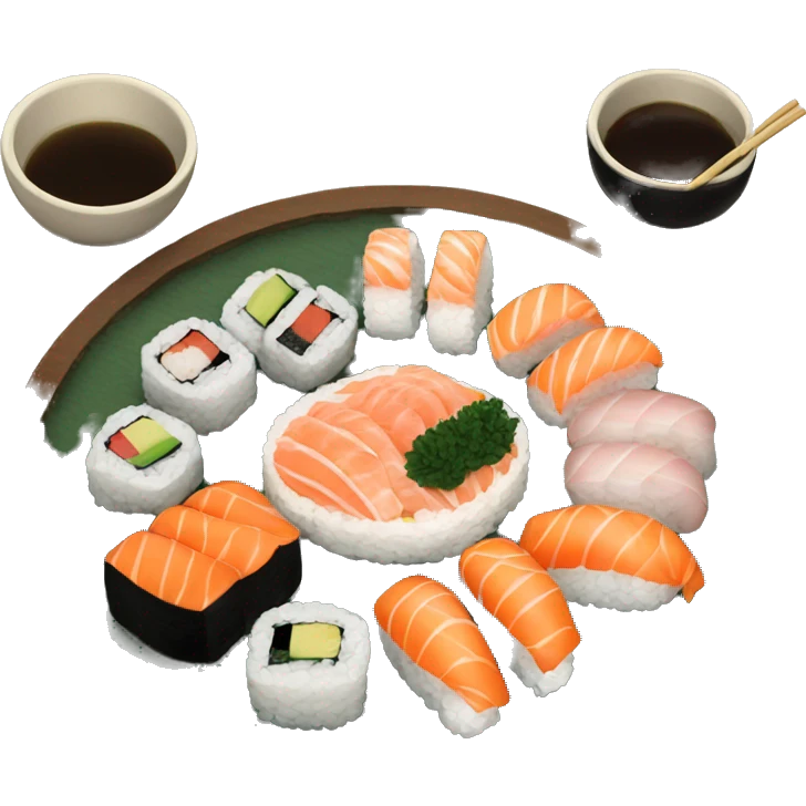 Sushi platter  emoji