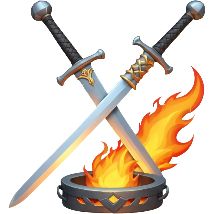A sword forge emoji