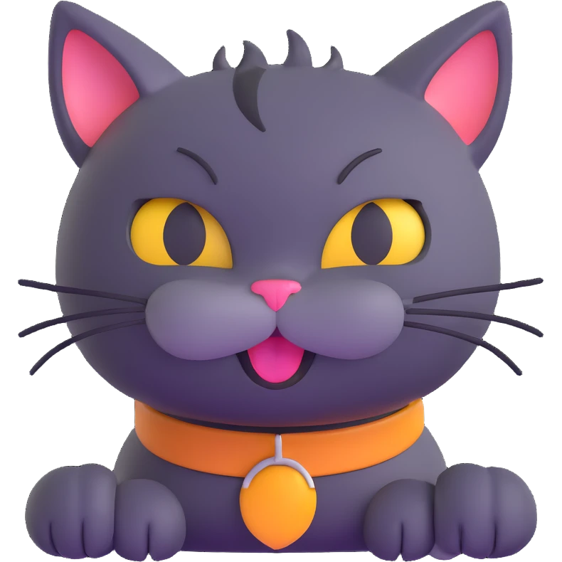 winking cat emoji