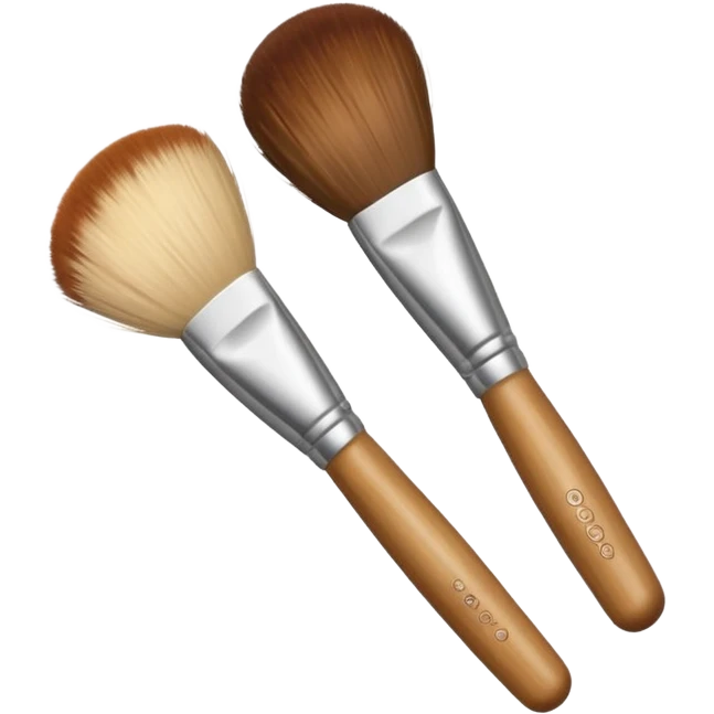 one makeup brush emoji