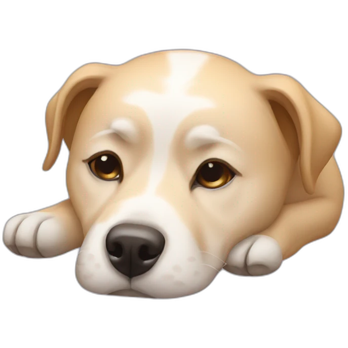 Dormir chien emoji