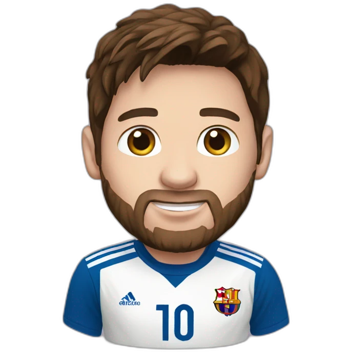 Messi T-shirt emoji