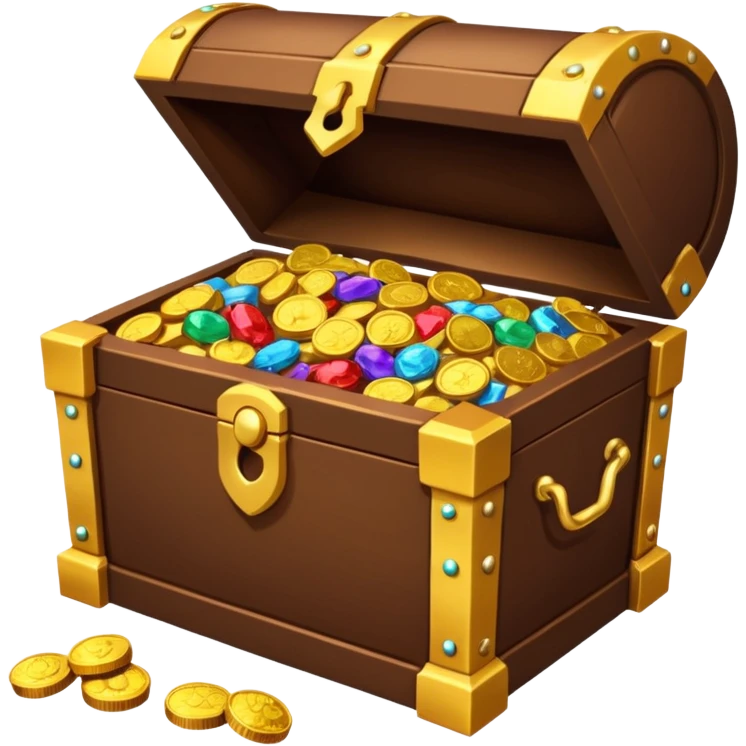 Treasure candy emoji