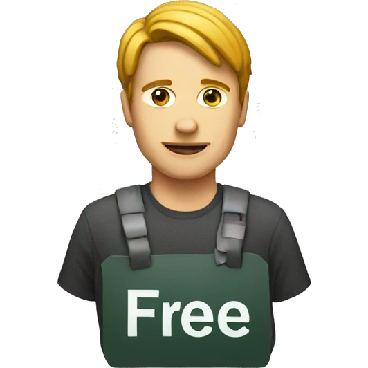 "free todd" sign emoji