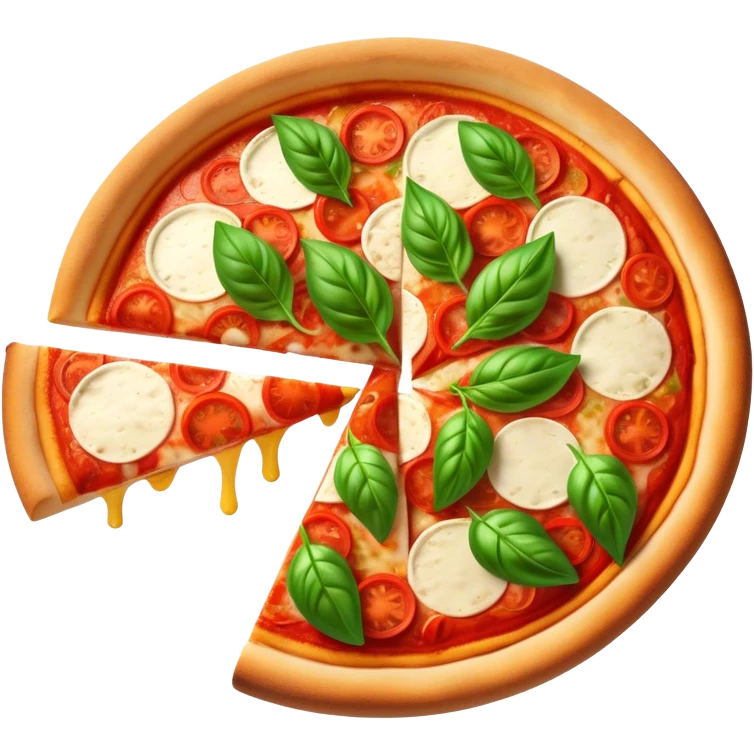 Margarita pizza emoji