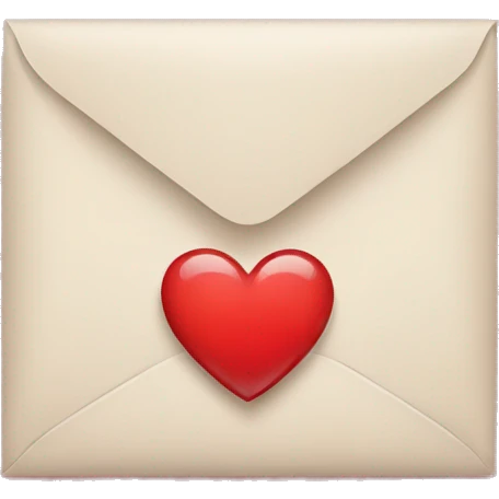 letter M with a heart emoji