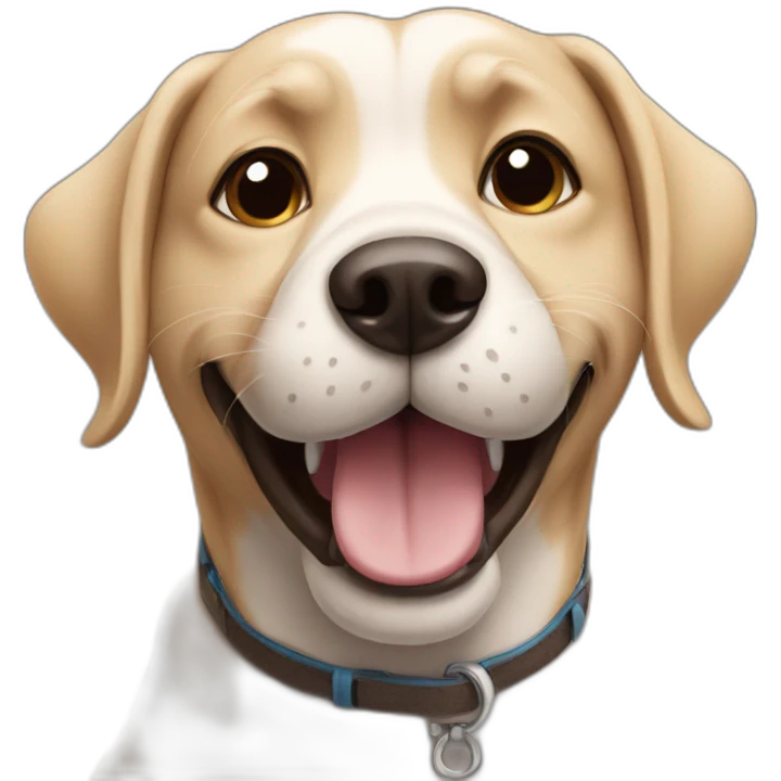 dog-with-a-smile emoji