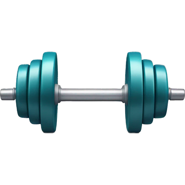 Gym dumbells emoji