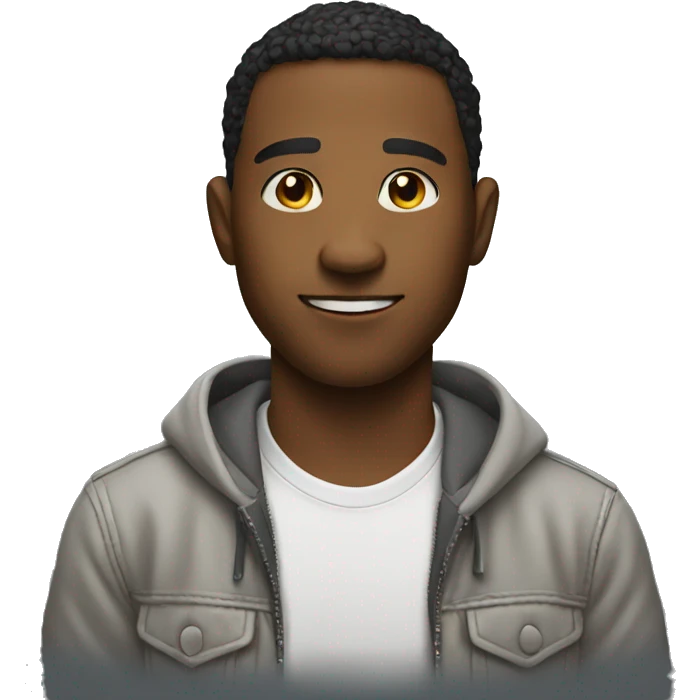 Cool young man emoji